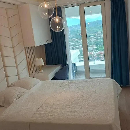 33 Floor, Luxury Apartment, Amazing View Sky Cevahir-skopje スコピエ