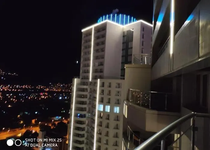 33 Floor, Luxury Apartment, Amazing View Sky Cevahir-skopje Apartmán Skopje