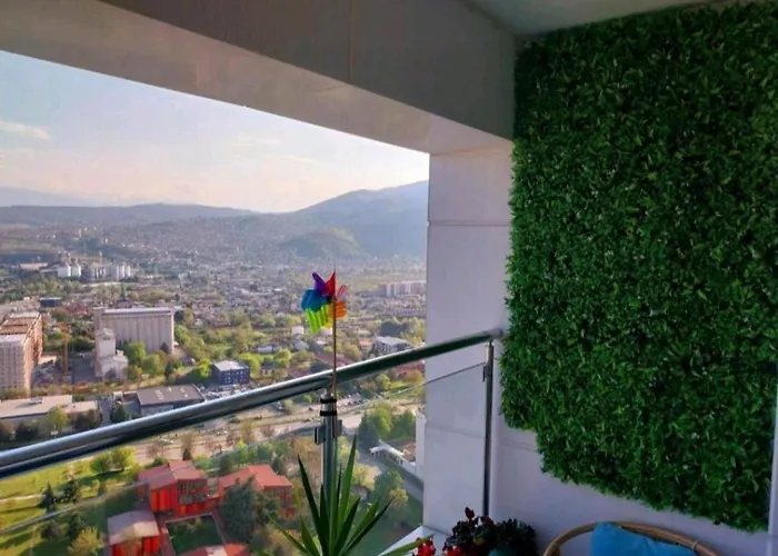 Apartmán 33 Floor, Luxury Apartment, Amazing View Sky Cevahir-skopje