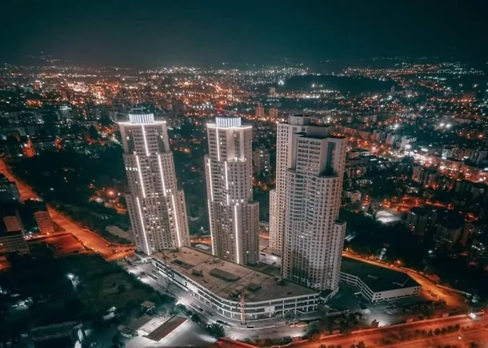 Apartmán 33 Floor, Luxury Apartment, Amazing View Sky Cevahir-skopje