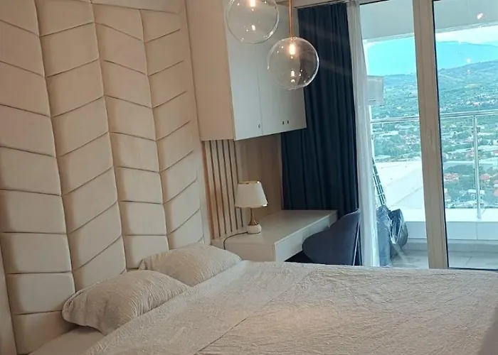 33 Floor, Luxury Apartment, Amazing View Sky Cevahir-skopje
